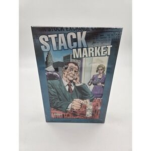 Stack Market Board Game Z Man Games Strategy Stock Market Simulation NEW